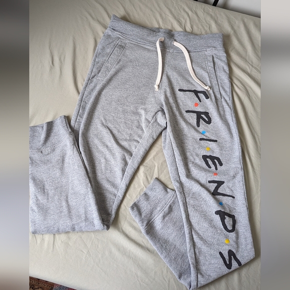 Small Grey Friends Sweatpants - Picture 1 of 3